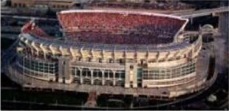 Rolling Rock Field at Cleveland Stadium